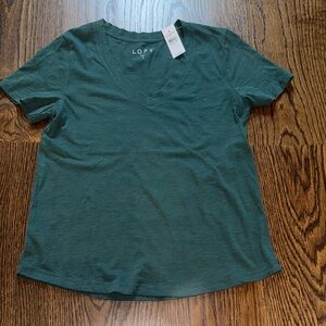 Loft green t shirt